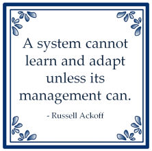 system learn management russell ackoff